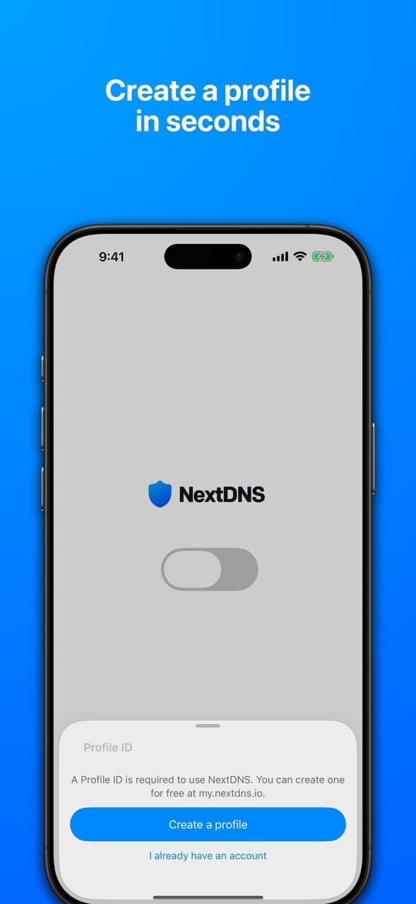 NextDNS screenshot 1