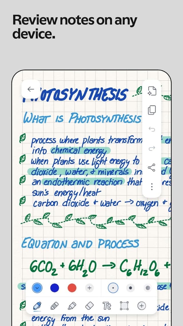 Notability screenshot 3