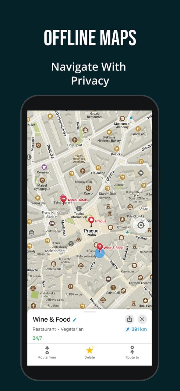 Organic Maps screenshot 1