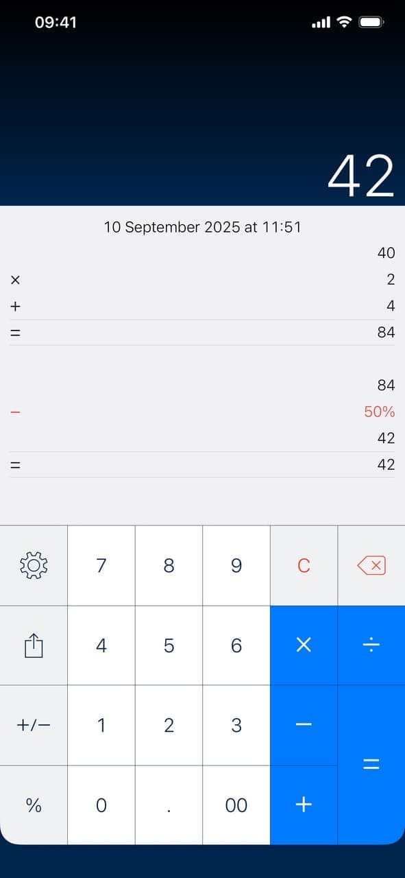 PCalc screenshot 4