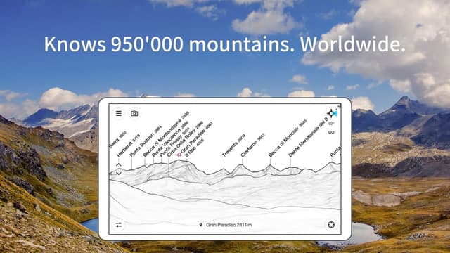 PeakFinder screenshot 2