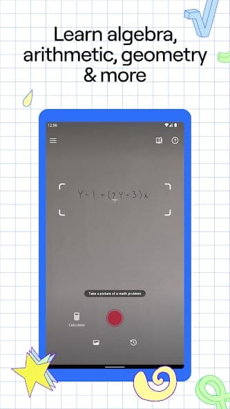 Photomath screenshot 1