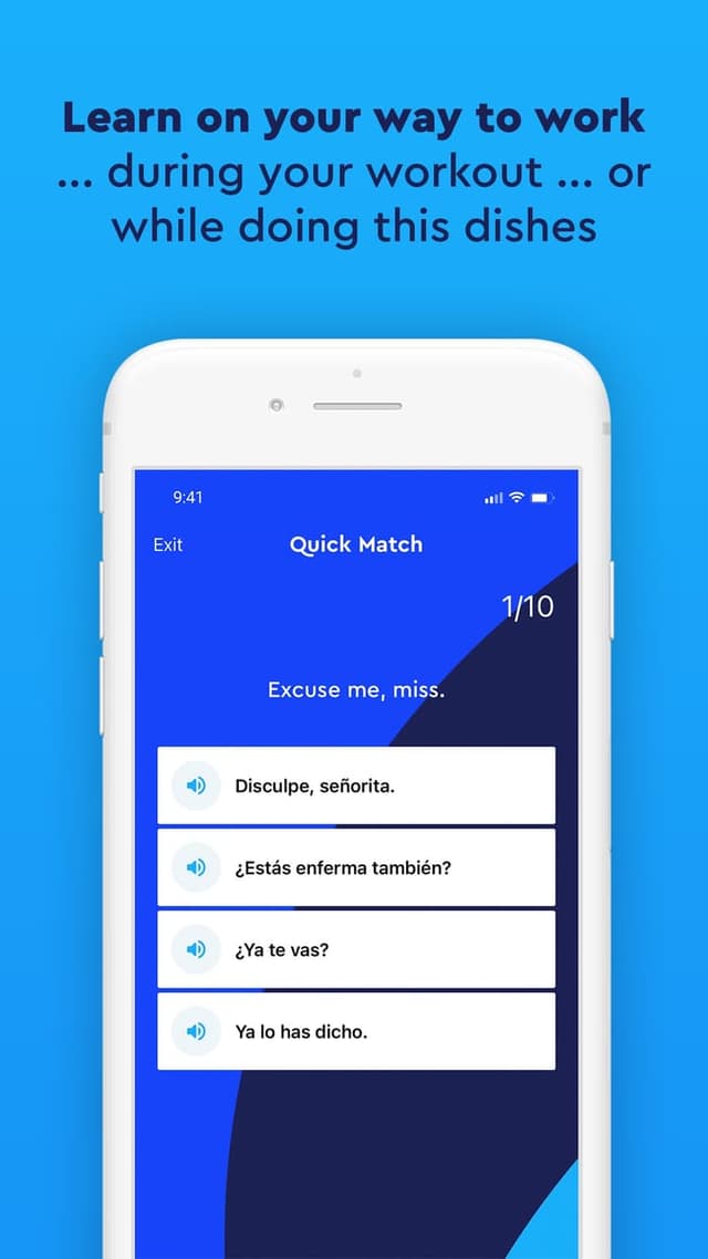 Pimsleur screenshot 3