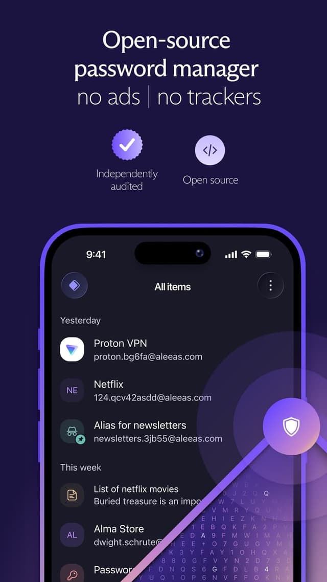 Proton Pass screenshot 1
