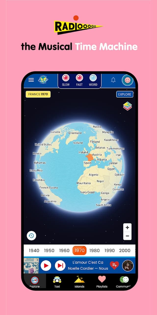 Radiooooo screenshot 1