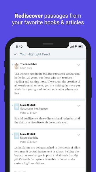 Readwise screenshot 1