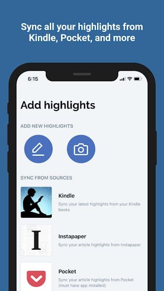 Readwise screenshot 2