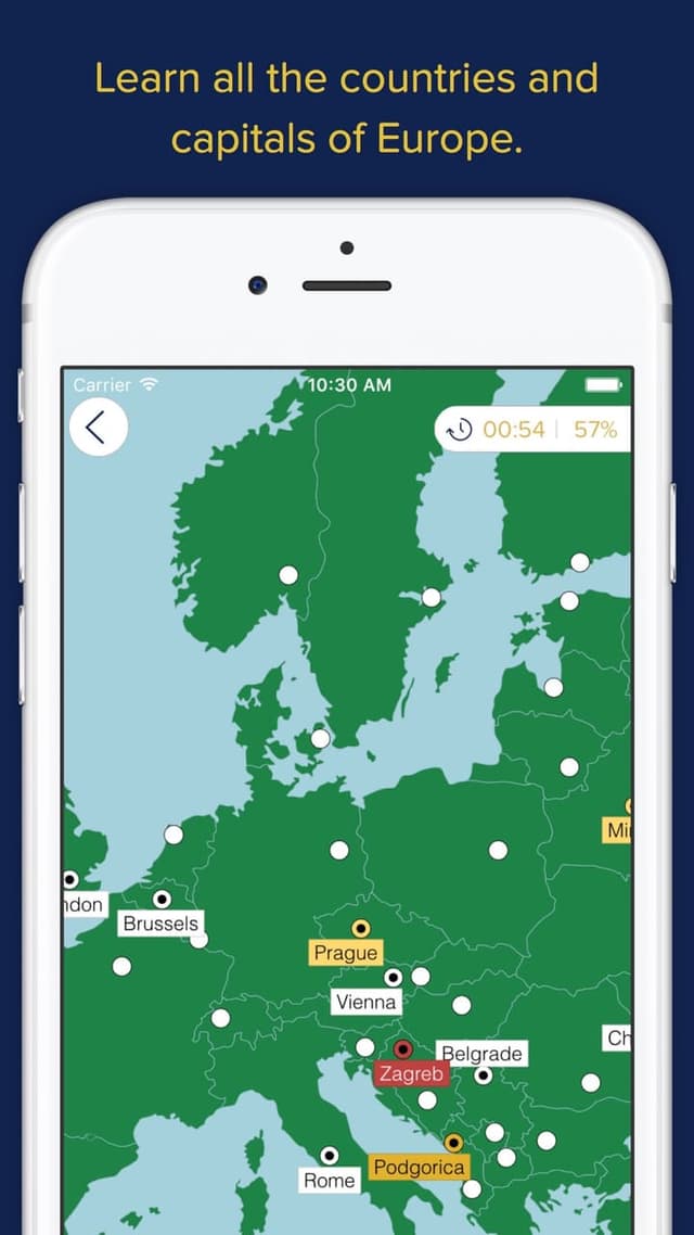 Seterra screenshot 1