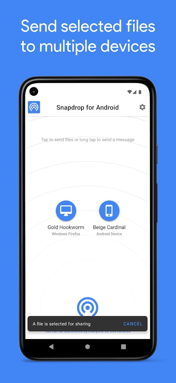 Snapdrop screenshot 3