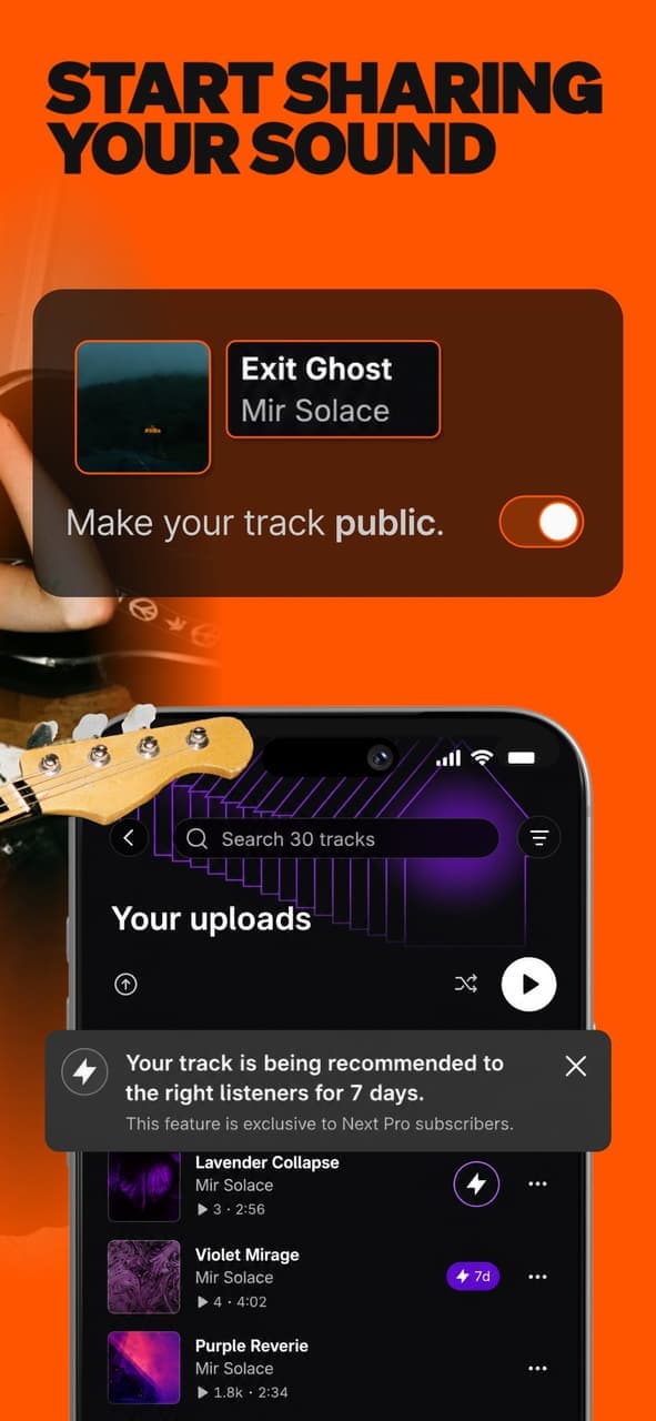 SoundCloud screenshot 2