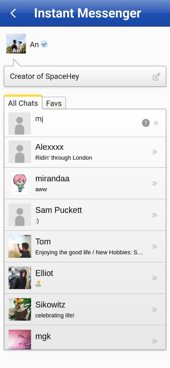 SpaceHey screenshot 4