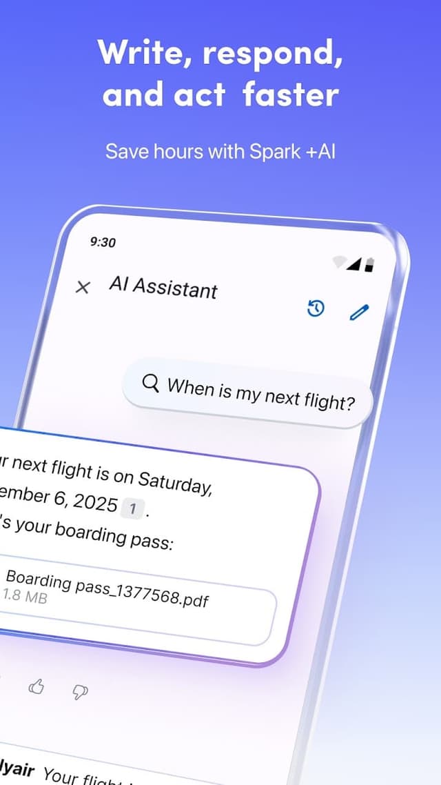 Spark Mail screenshot 2