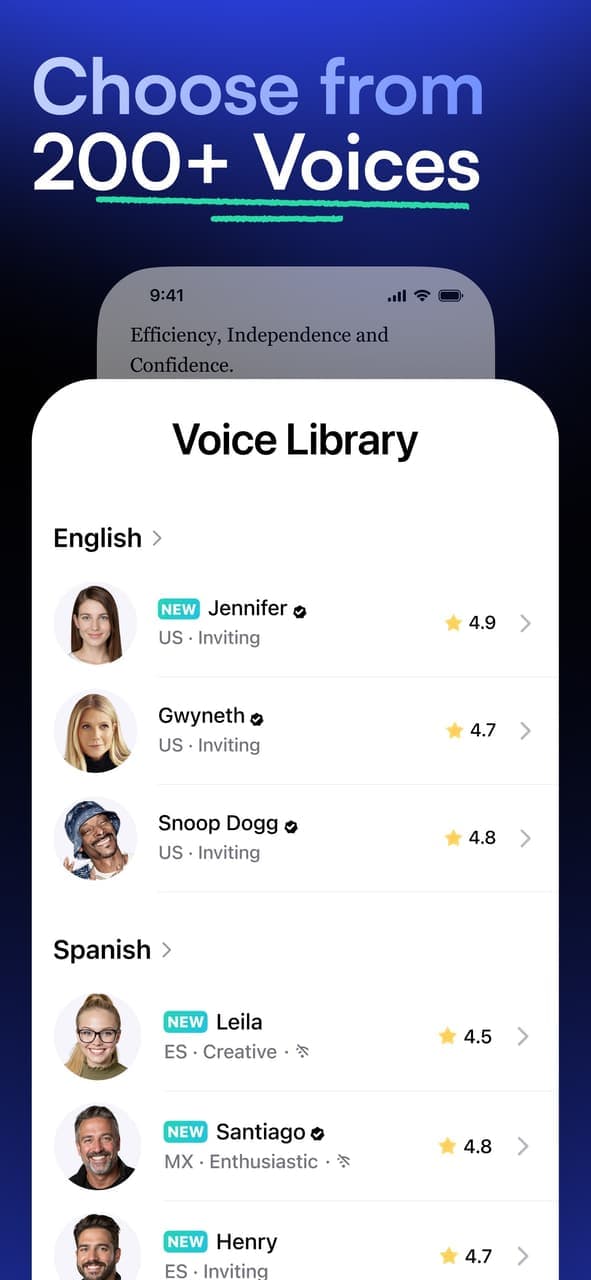 Speechify screenshot 2
