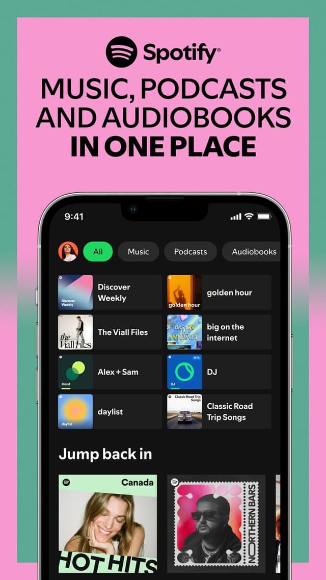 Spotify screenshot 1