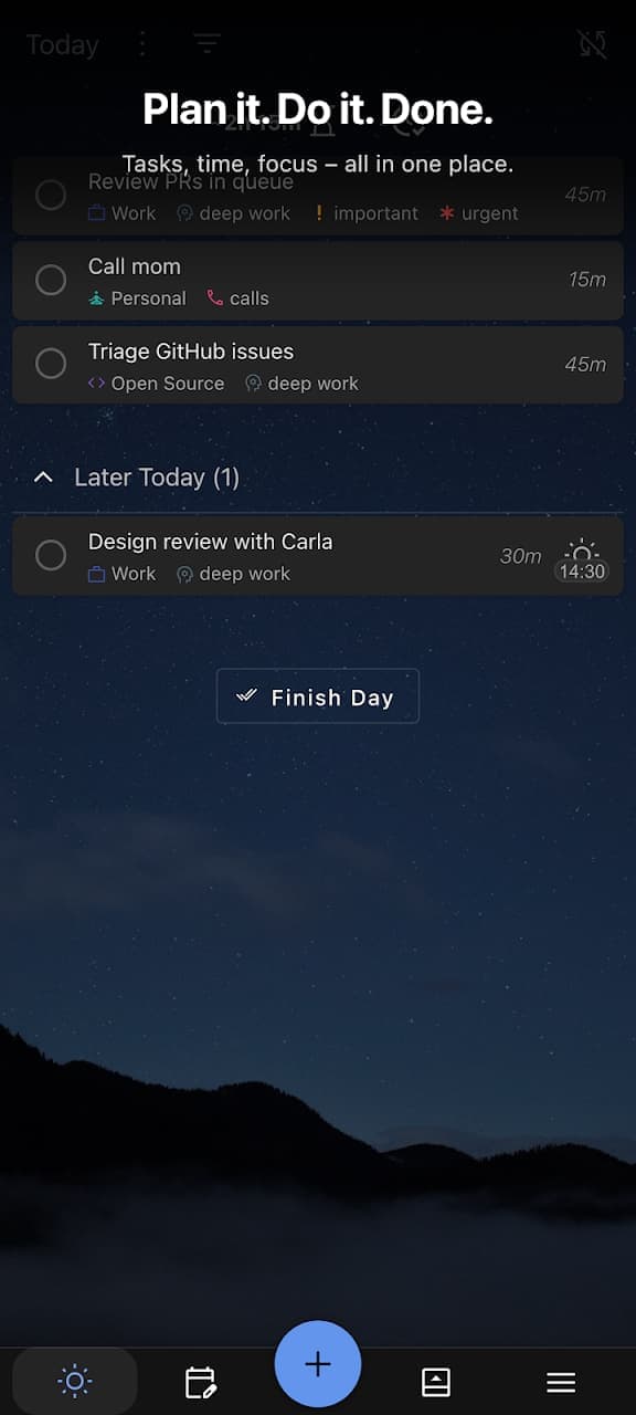 Super Productivity screenshot 1
