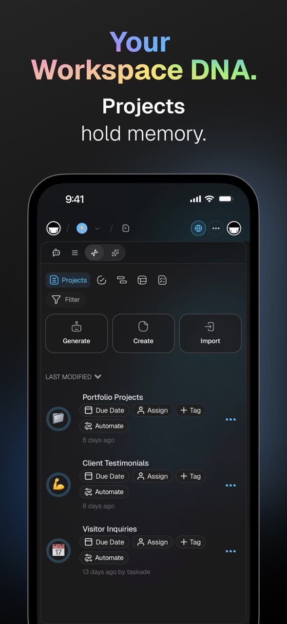 Taskade screenshot 3