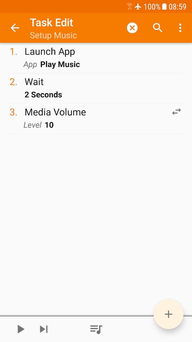 Tasker screenshot 4