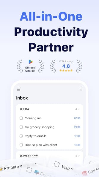 TickTick screenshot 1