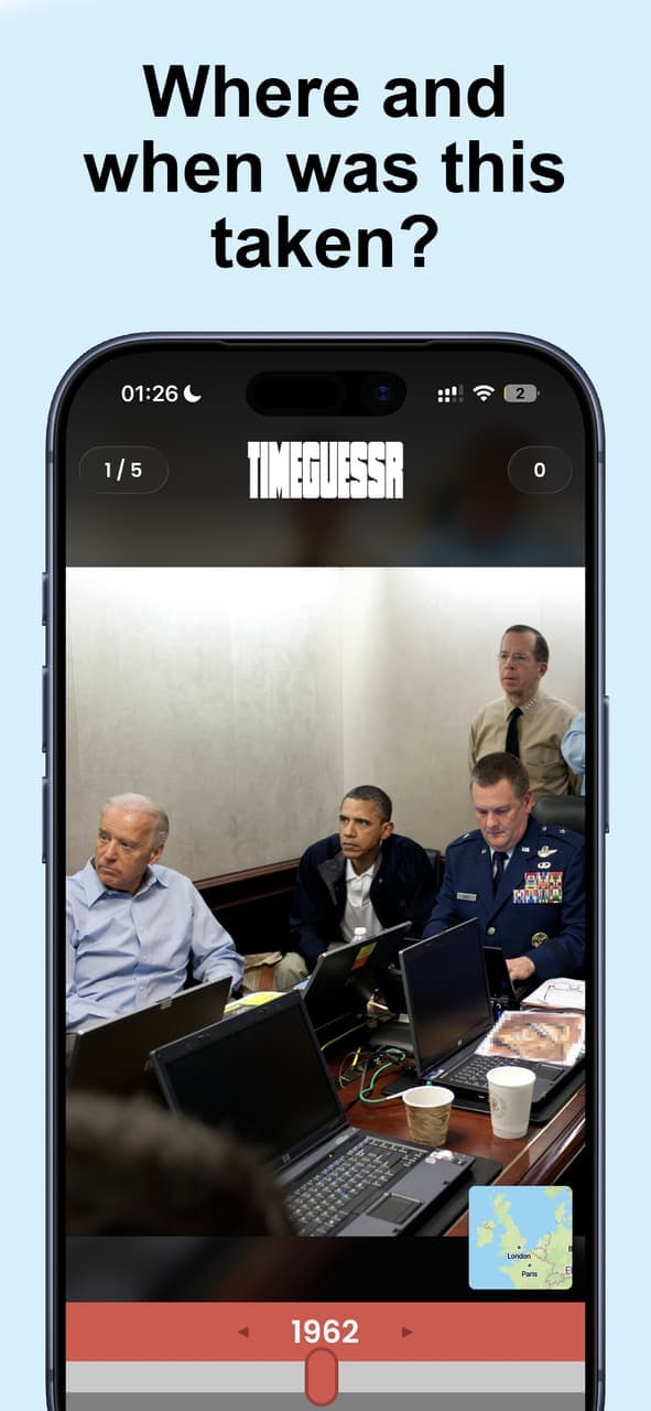 TimeGuessr screenshot 1