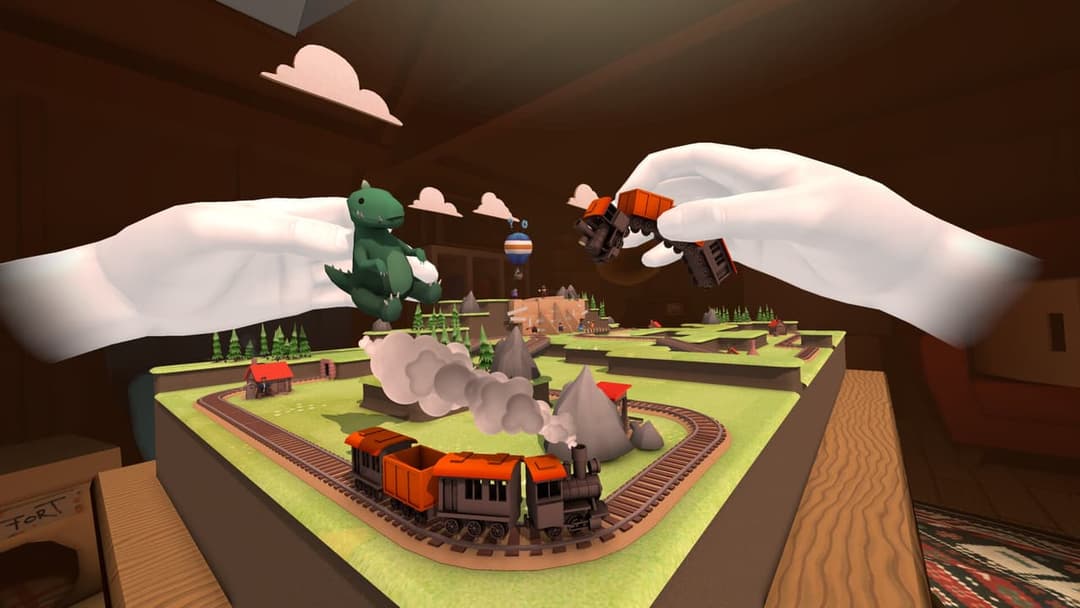 Toy Trains VR screenshot 1