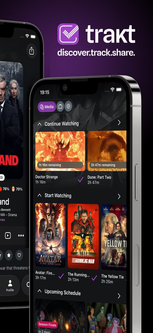 Trakt screenshot 1