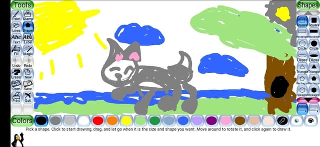 Tux Paint screenshot 2