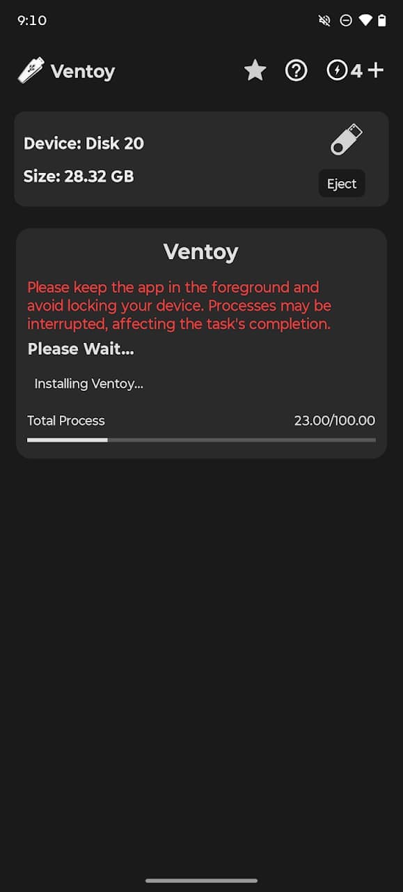 Ventoy screenshot 2