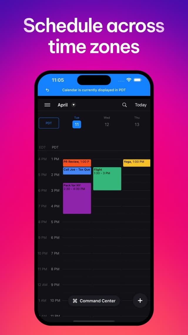 Vimcal screenshot 3