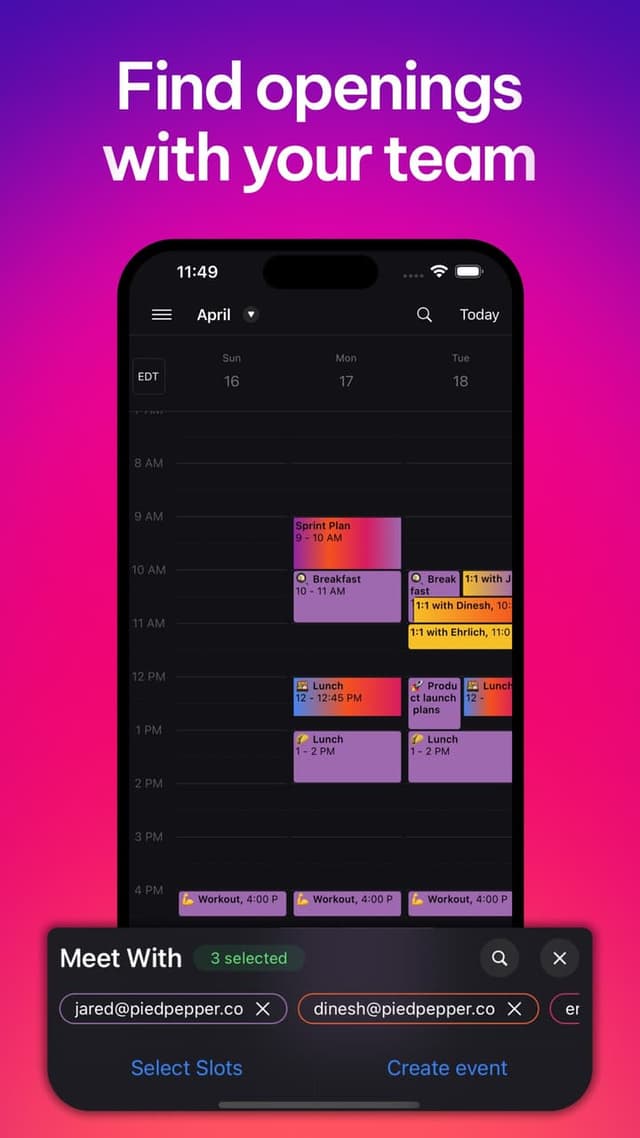 Vimcal screenshot 4