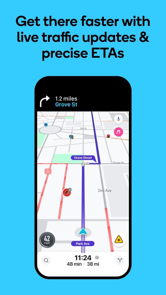 Waze screenshot 1