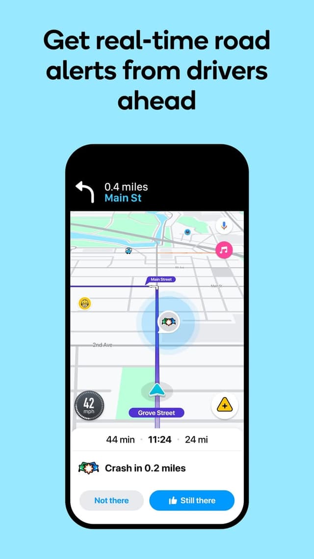 Waze screenshot 2