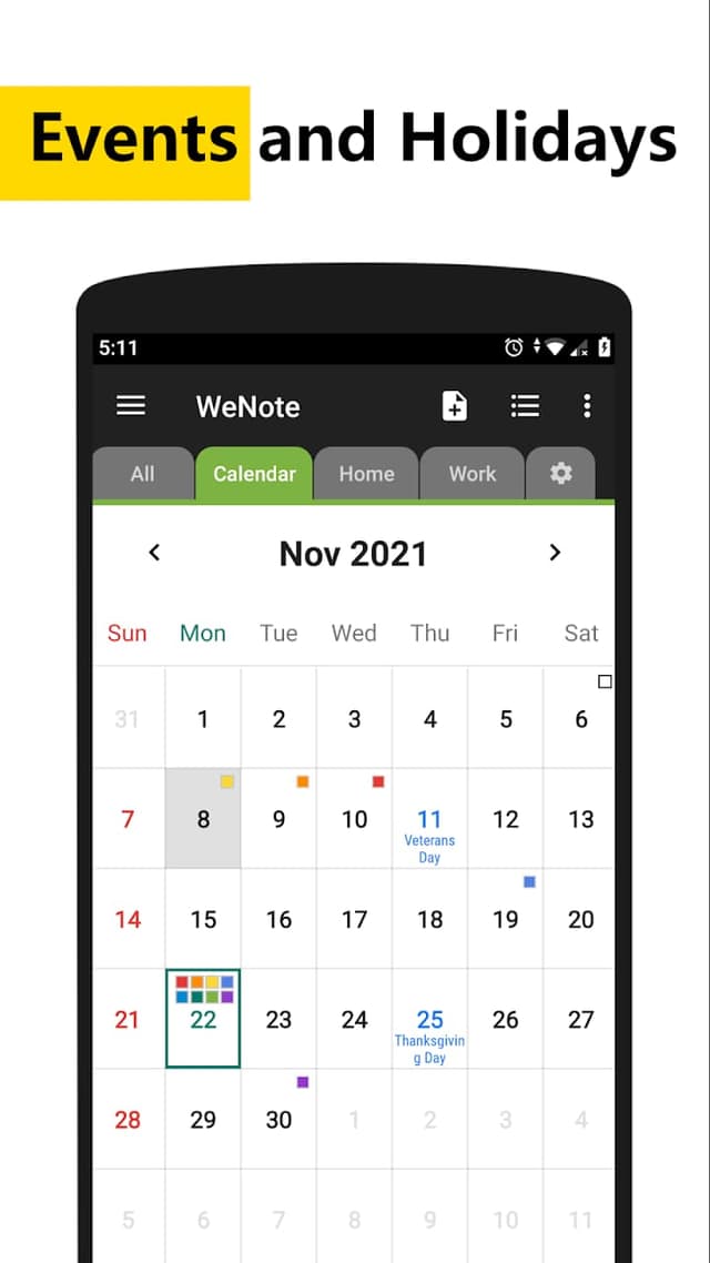 WeNote screenshot 3