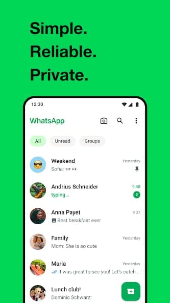 WhatsApp Messenger screenshot 1