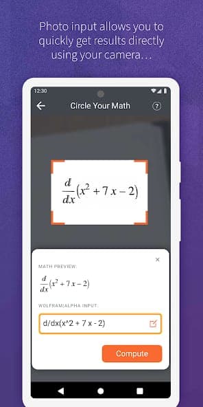 WolframAlpha screenshot 1