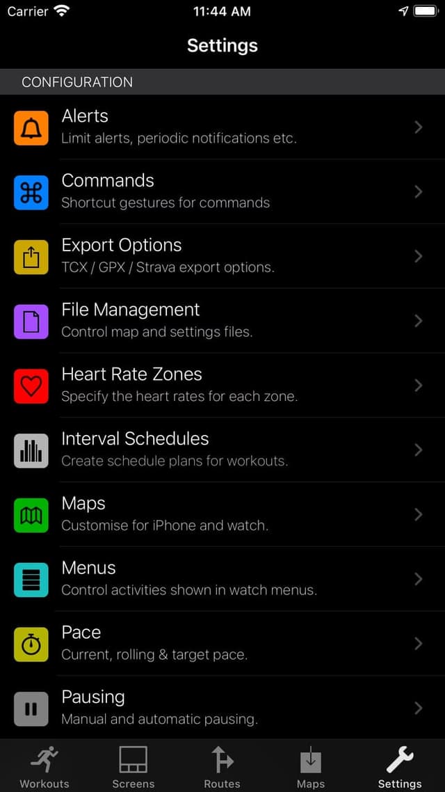 WorkOutDoors screenshot 4