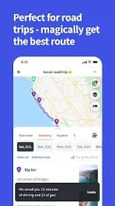 Wanderlog screenshot 3